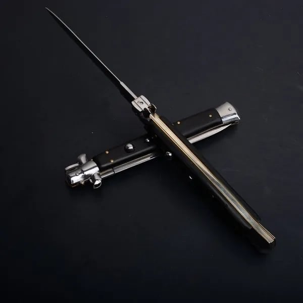 Pure Handmade Old School Italian Stiletto Pocket Knife - Buy 2 Free Shipping