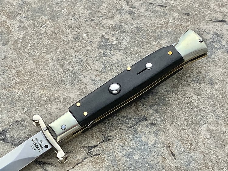 Pure Handmade Old School Italian Stiletto Pocket Knife - Buy 2 Free Shipping