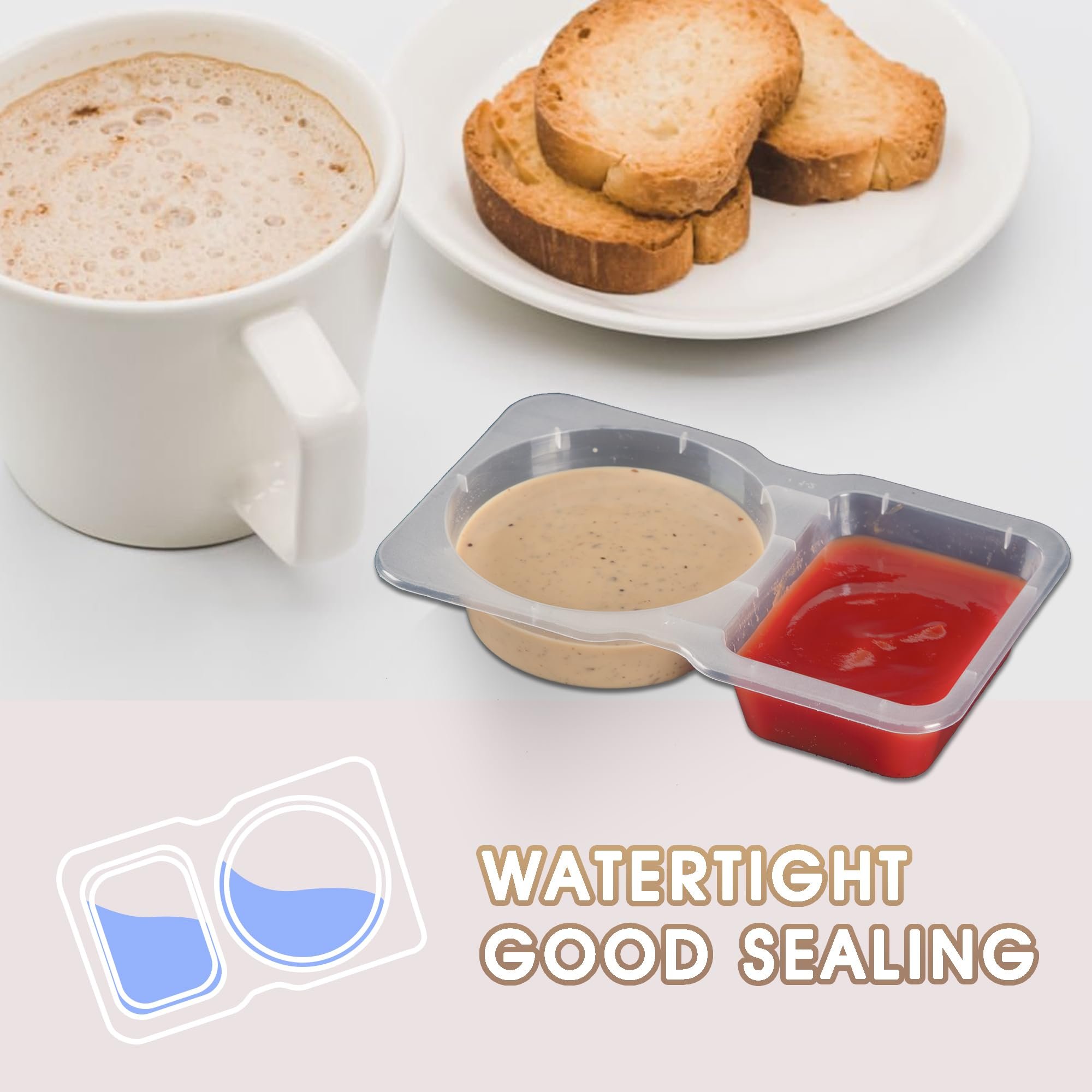 Condiment Container with Lid