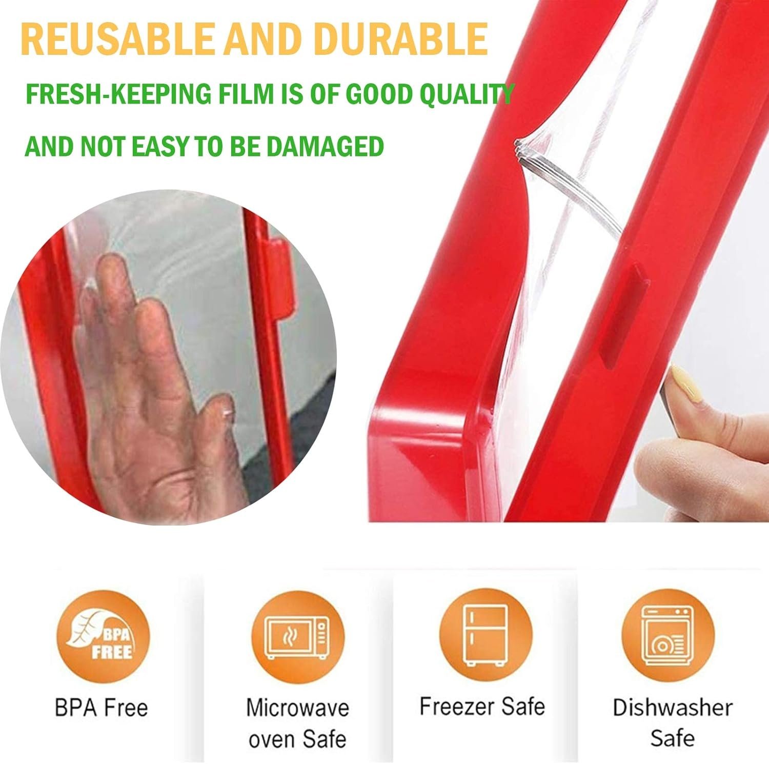 Environmentally friendly design - Reusable Food Preserving Tray🥰