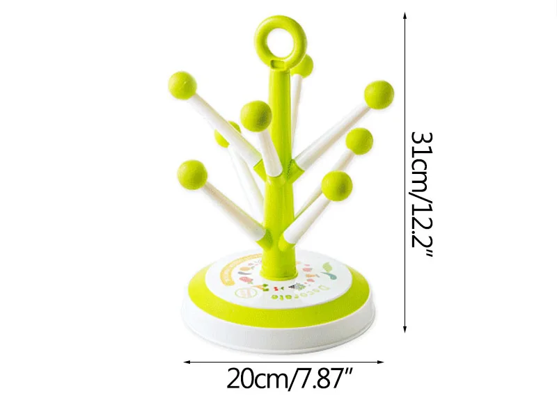 Creative Tree Drain Rack Kitchen Organizer Shelf 