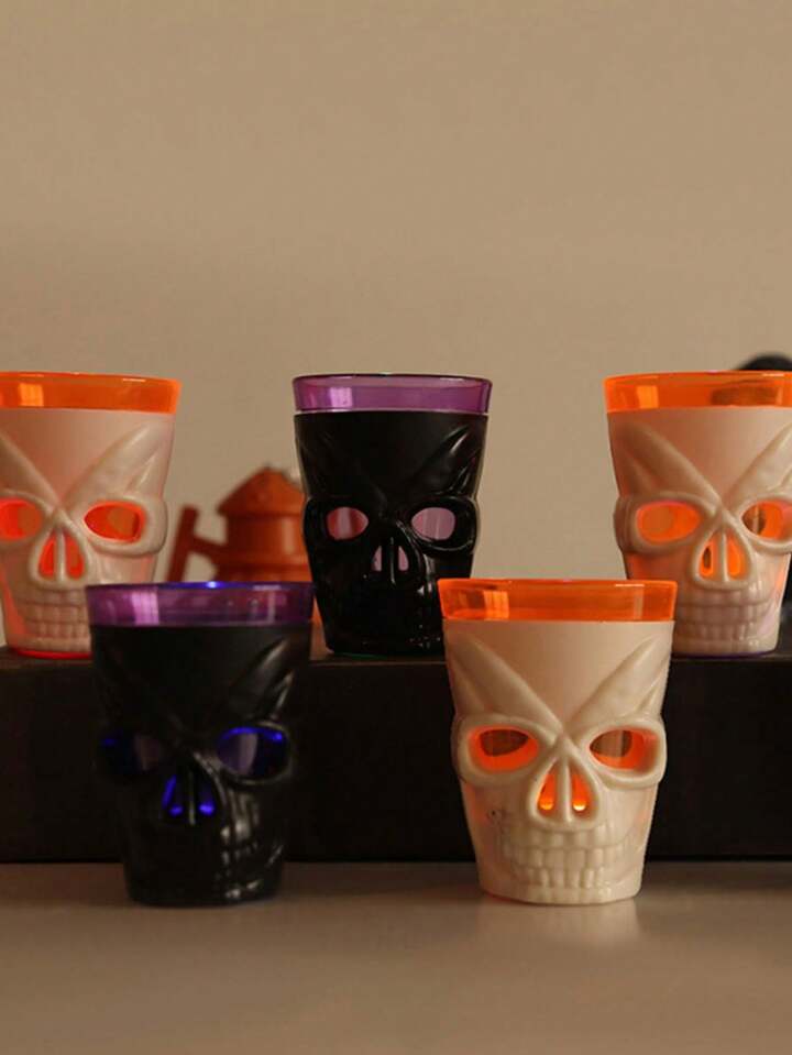 LED Skull Wine Glass