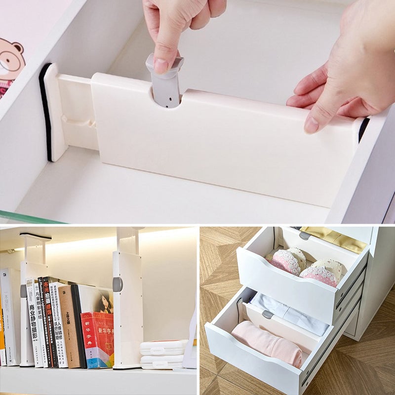 Multifunctional Retractable Drawer Divider