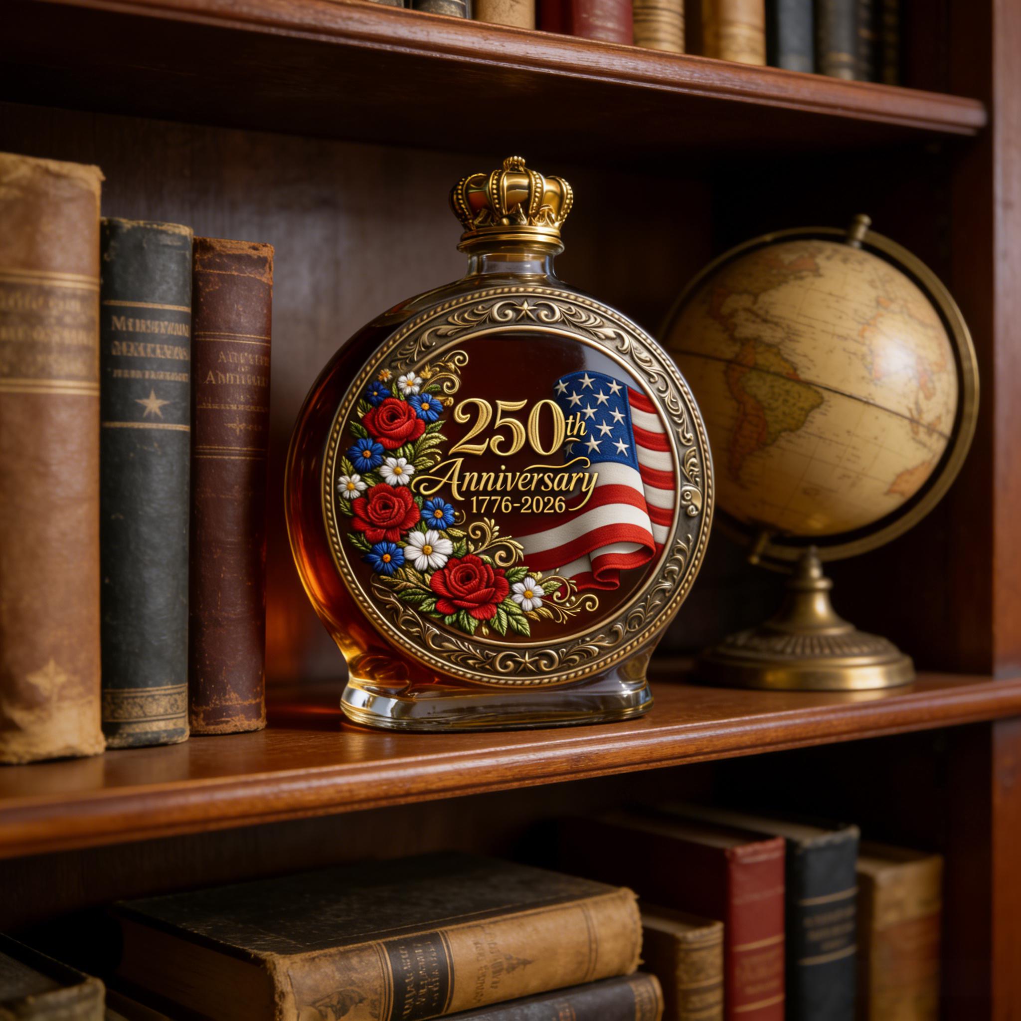 250th Anniversary Commemorative Whiskey Bottle