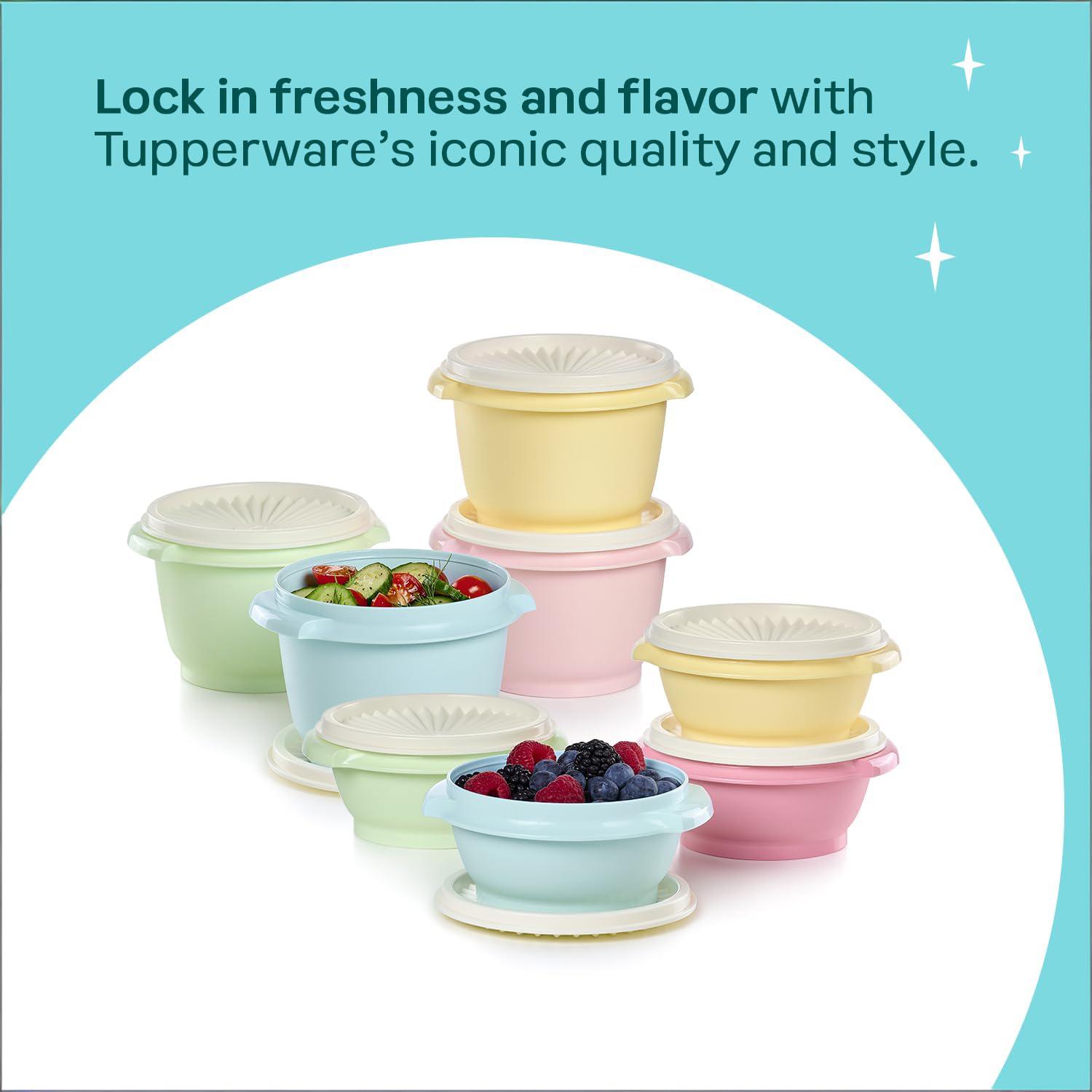 🥣Pastel Color Airtight Food Storage Bowls