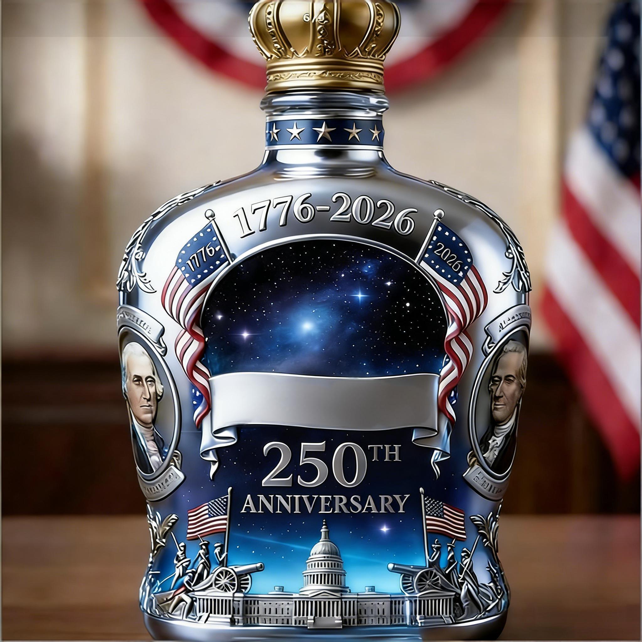 🇺🇸 250th Anniversary Glass Set – 1776-2026 Patriotic Keepsake 🎖️✨