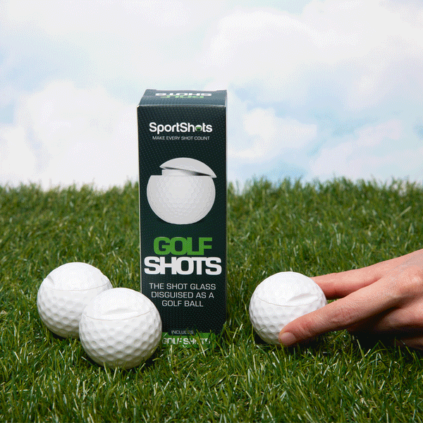 Best X-mas Gift| Golf Ball Shaped Shot Glass⛳