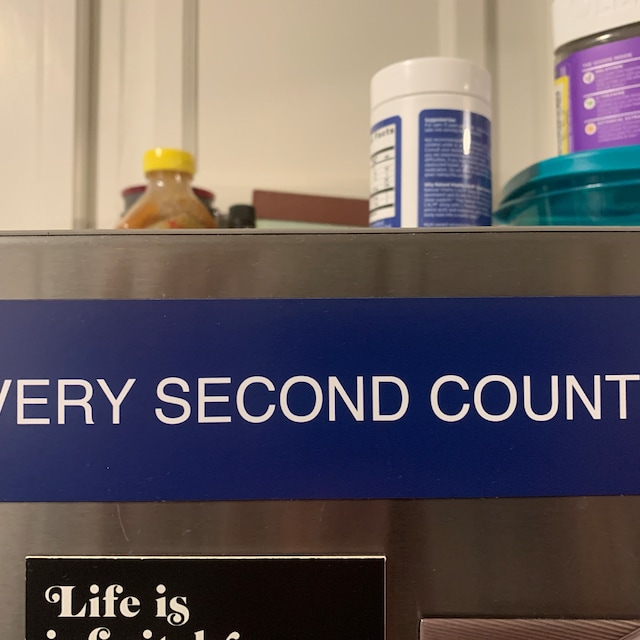 Every Second Counts The Bear Magnet