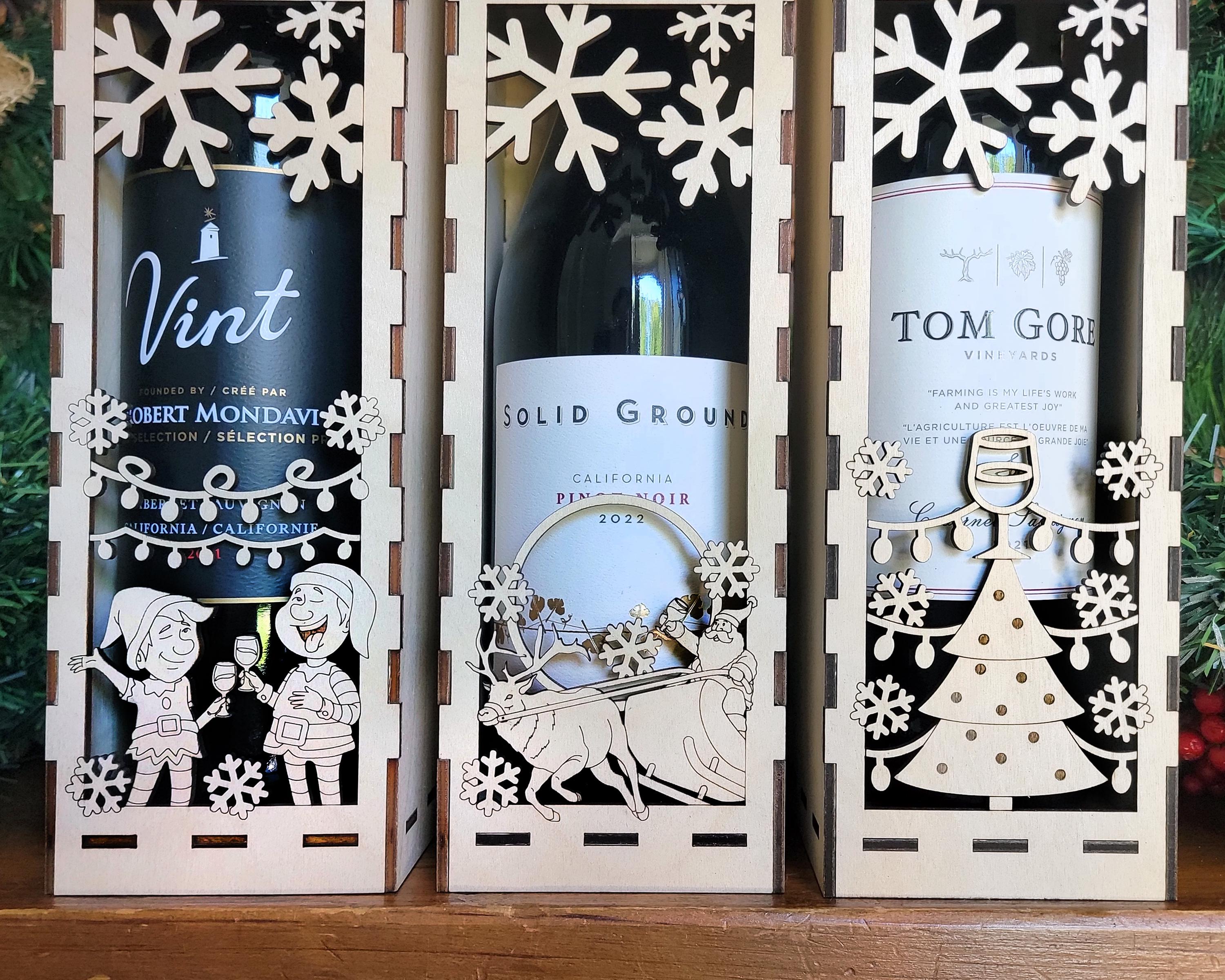 Naughty Wine Box, 6 Designs to Choose, Funny Wine Gift, *wine not included