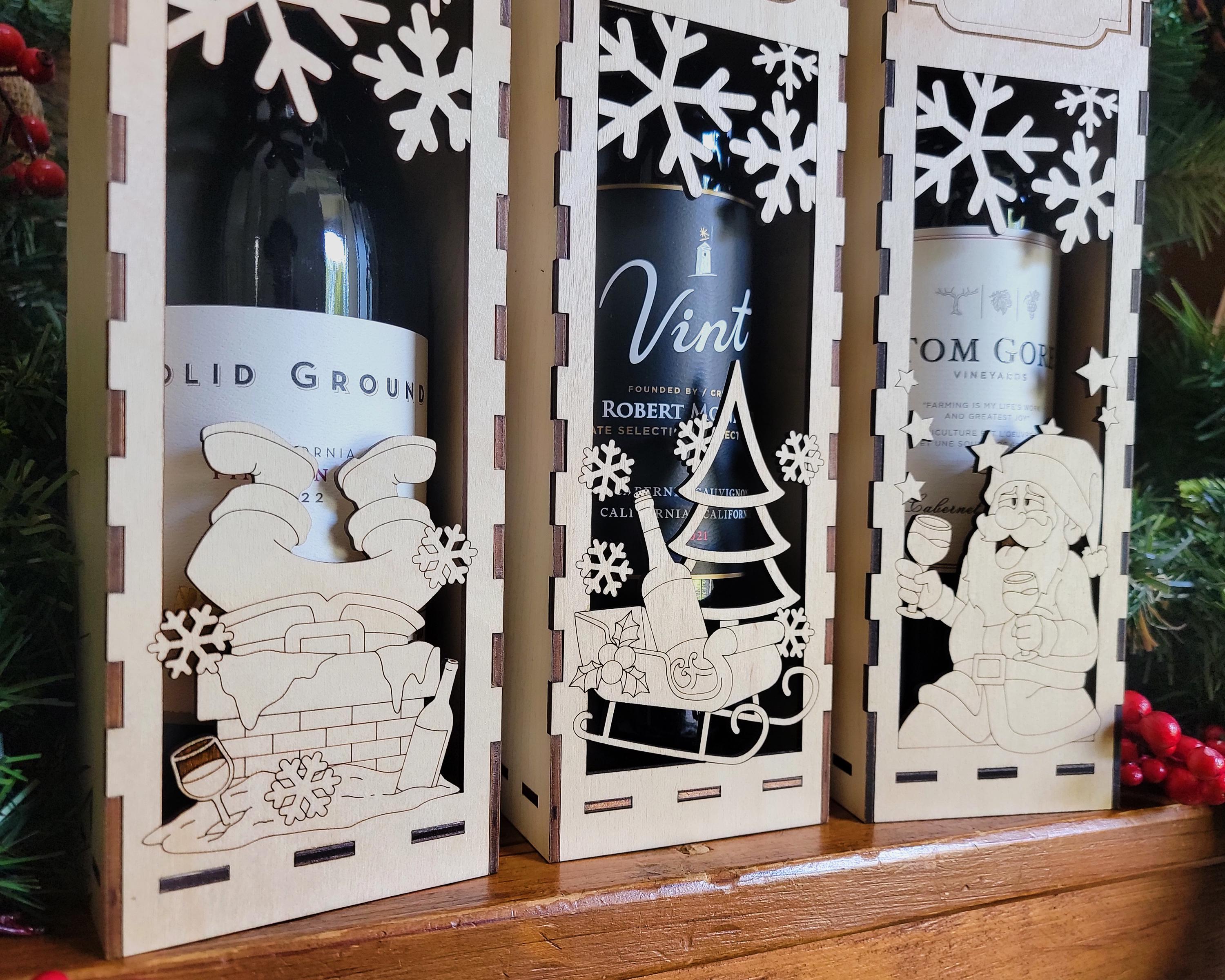 Naughty Wine Box, 6 Designs to Choose, Funny Wine Gift, *wine not included