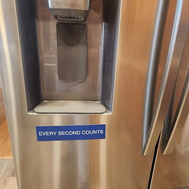 Every Second Counts The Bear Magnet