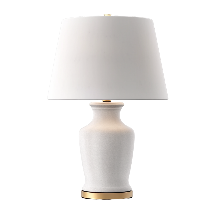 Vintage hand table lamp