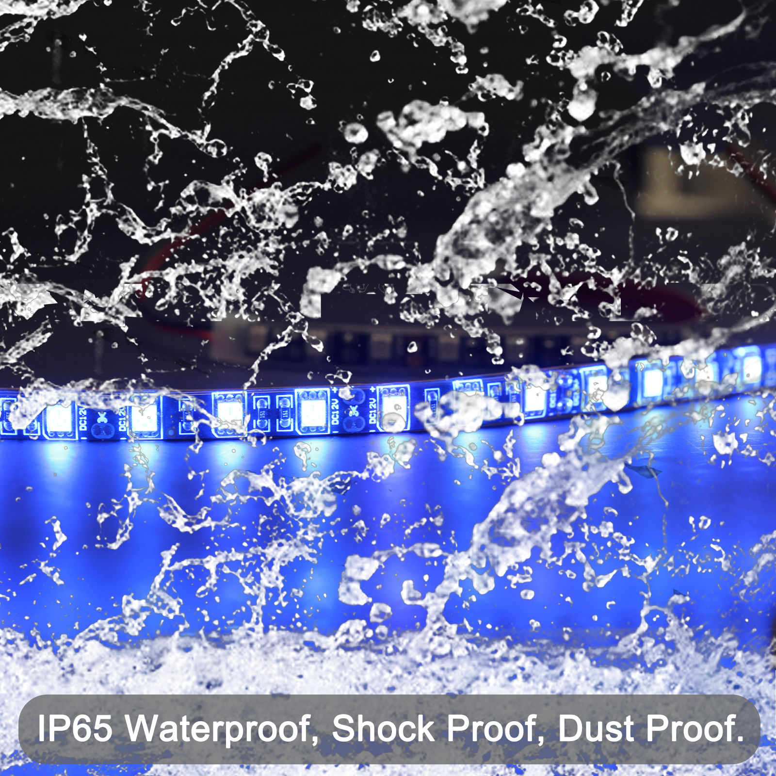 UCINNOVATE Marine Boat Led Navigation Lights, LED Boat Interior Light for Boat Deck Light, Courtesy Interior Lights for Yacht, Fishing, Pontoon Boat, Sailboat, Kayak, Bass Boat Vessel (Blue, 12V)