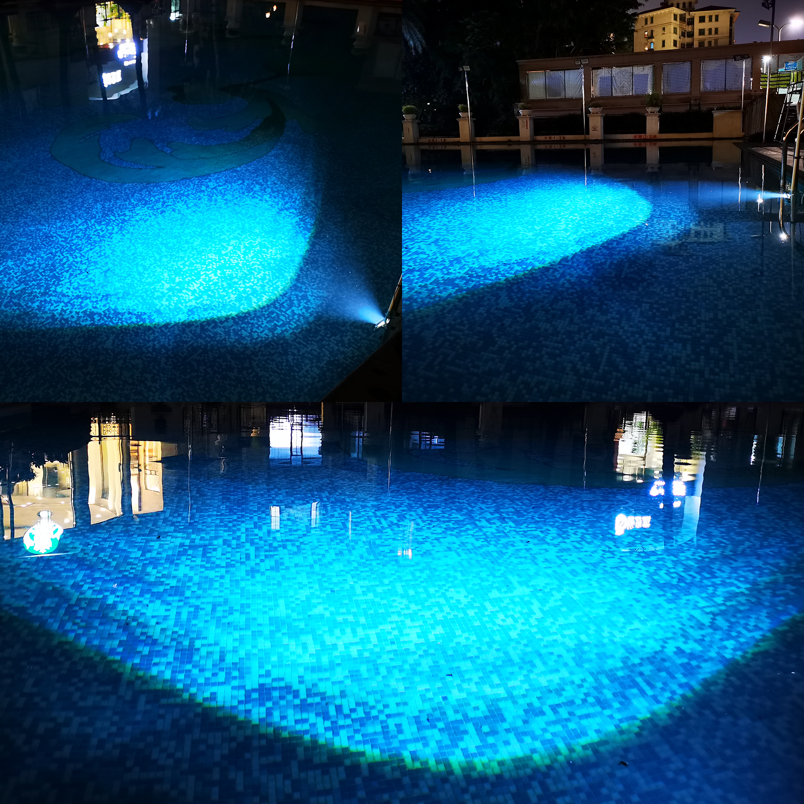 UCINNOVATE 2X 6.9” Marine LED Boat Light, 3000LM 84LED Waterproof Transom Lights, Underwater Light for Yachts, Boats, Sailboat, Pontoon, Transom, Boat Deck Light Stern Lights (White, 12-36V, IP68)