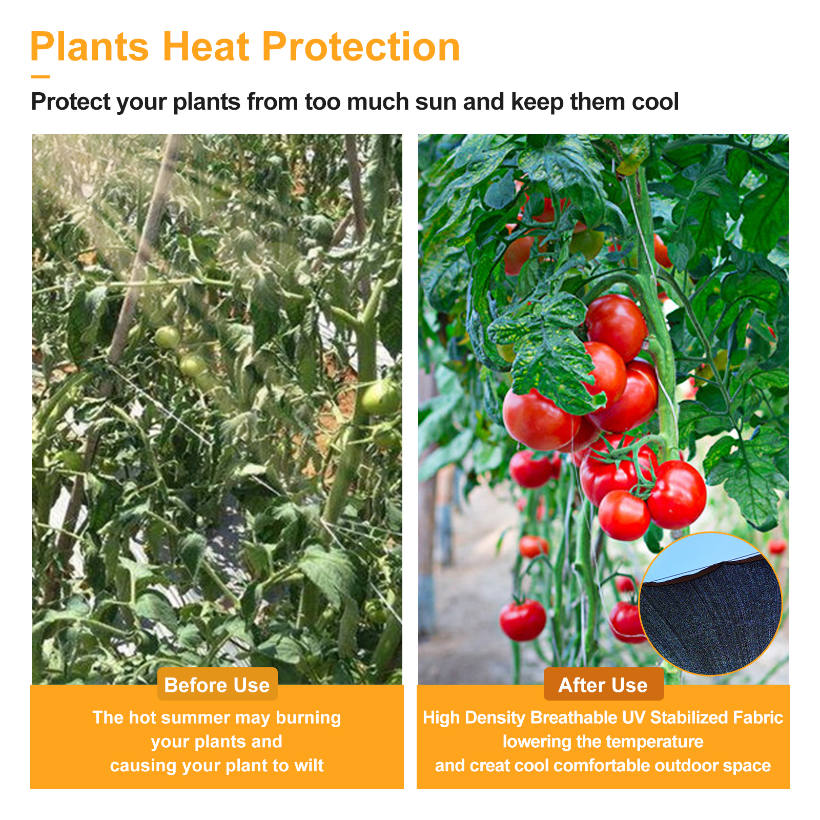 UCINNOVATE Garden 90% Shade Tarp 10x20 FT UV Resistant Sunshade Mesh Cover with Grommets, Sunscreen Net for Plant Heat Protection, Black Shade Cloth for Outdoor Pergola Patio Deck Backyard Barn Kennel