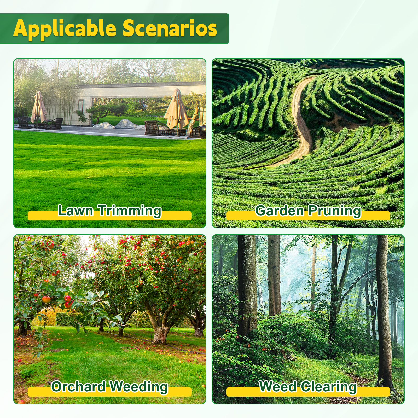 UCINNOVATE String Trimmer Line, 1 Spool Round Weed Eater String 2.4mm x 100m, Nylon Weed Wacker String, 095 Trimmer Line Heavy Duty for Lawn Mower, Orange (0.095 Inch x 328 Ft)