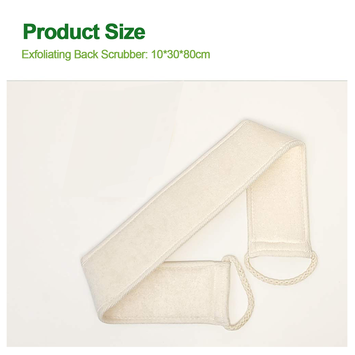 UCINNOVATE 3X Natural Loofah Shower, Loofah Sponge Large Exfoliating Shower Body Buff Away Dead Skin