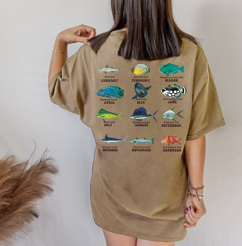 Unisex Marine Fish T-Shirt