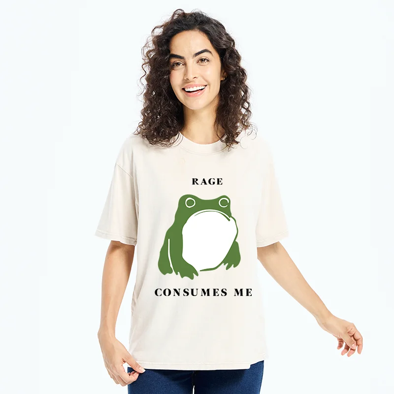   Rage Consumes Me Washed T-Shirt