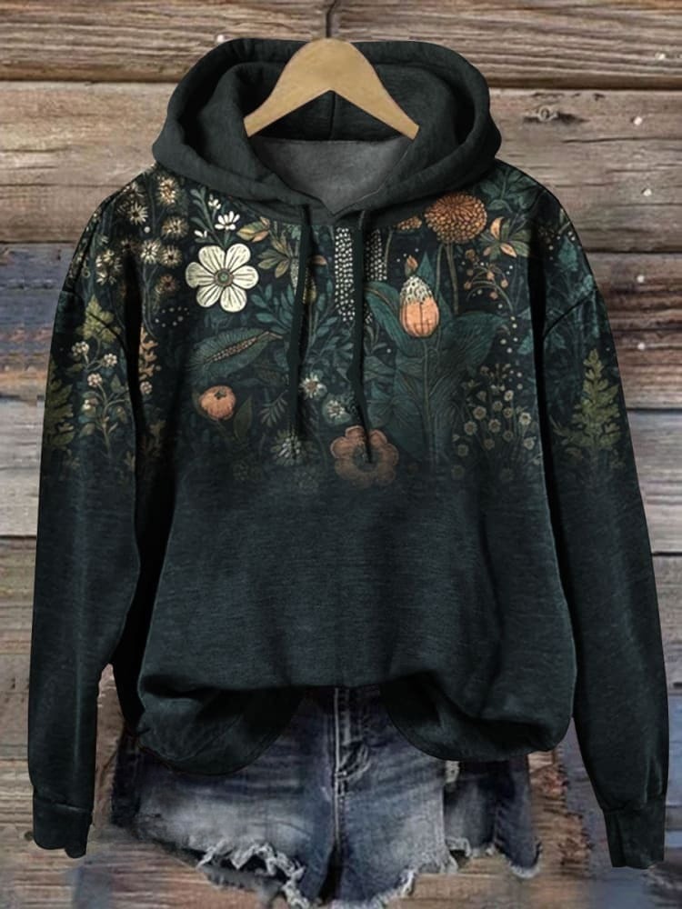 🔥Global best-selling🔥Flowers Art Print Casual Short Sleeve T-shirt