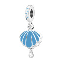 Macaron Blue Shell Charm