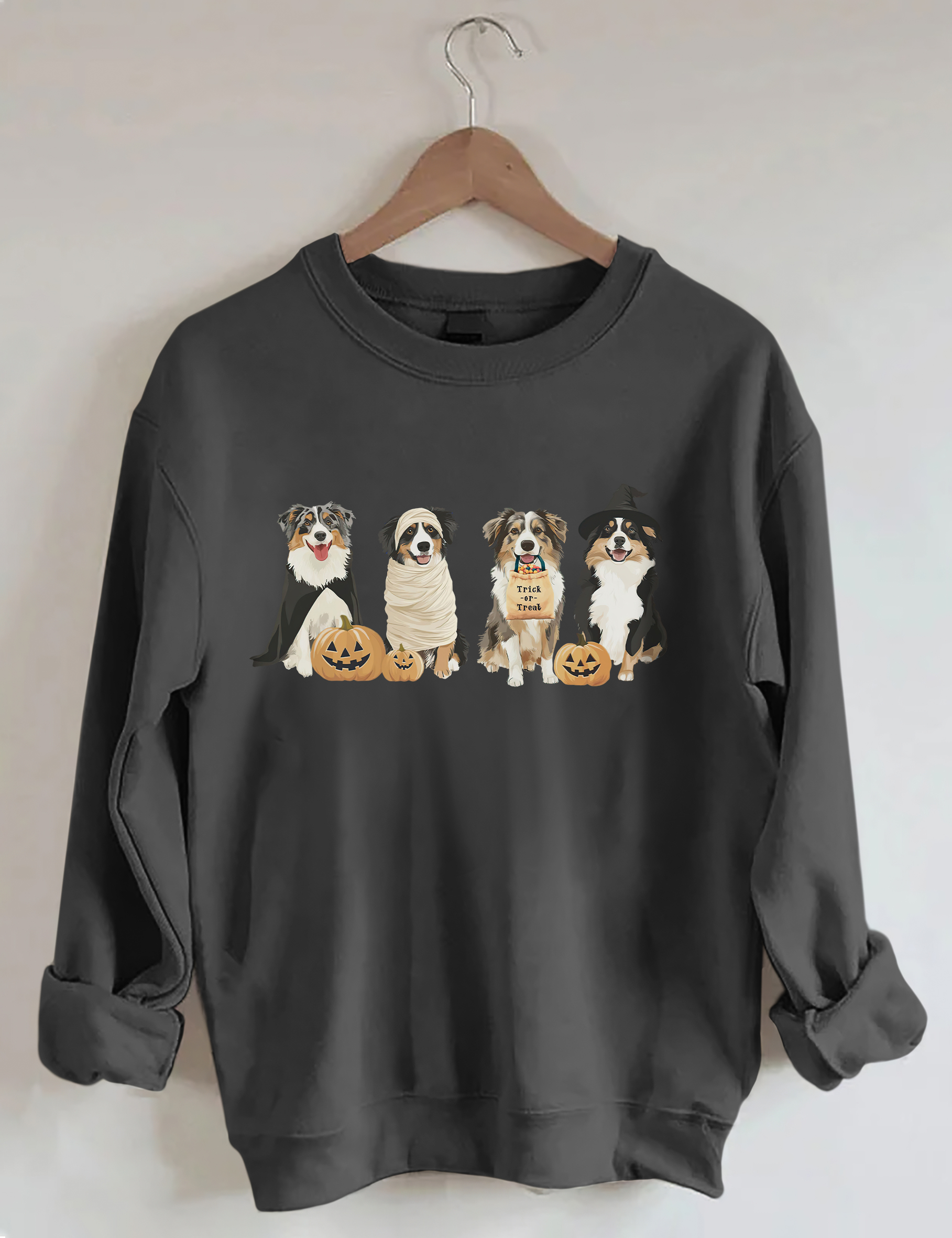 Australian Shepherd Halloween Sweatshirt