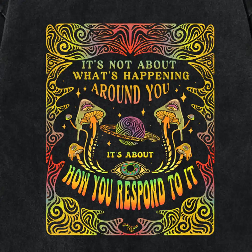 Psychedelic Journey Washed T-Shirt