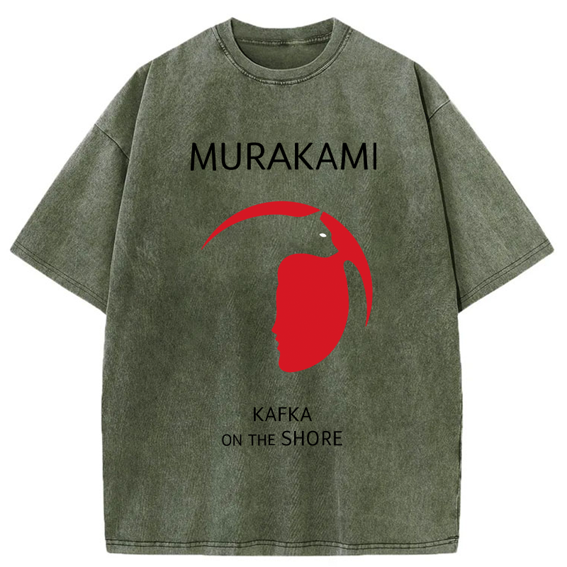  Kafka On The Shore Washed T-Shirt