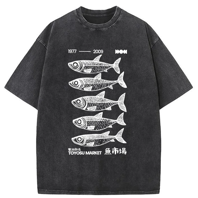 Tokyo Fish Market Washed T-Shirt