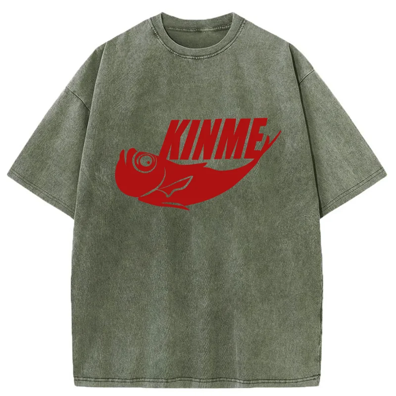 Kinme Fish Japan Washed T-Shirt