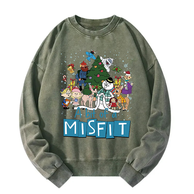 Misfit Toys Christmas Washed Sweatshirt
