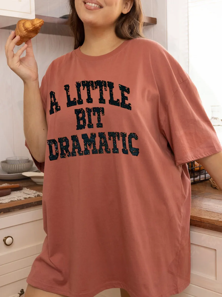 Vintage A Little Bit Dramatic Tee