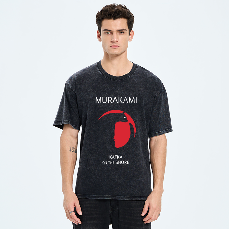  Kafka On The Shore Washed T-Shirt