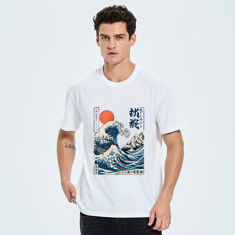 Ukiyo-e Ocean Waves Japan Classic T-Shirt