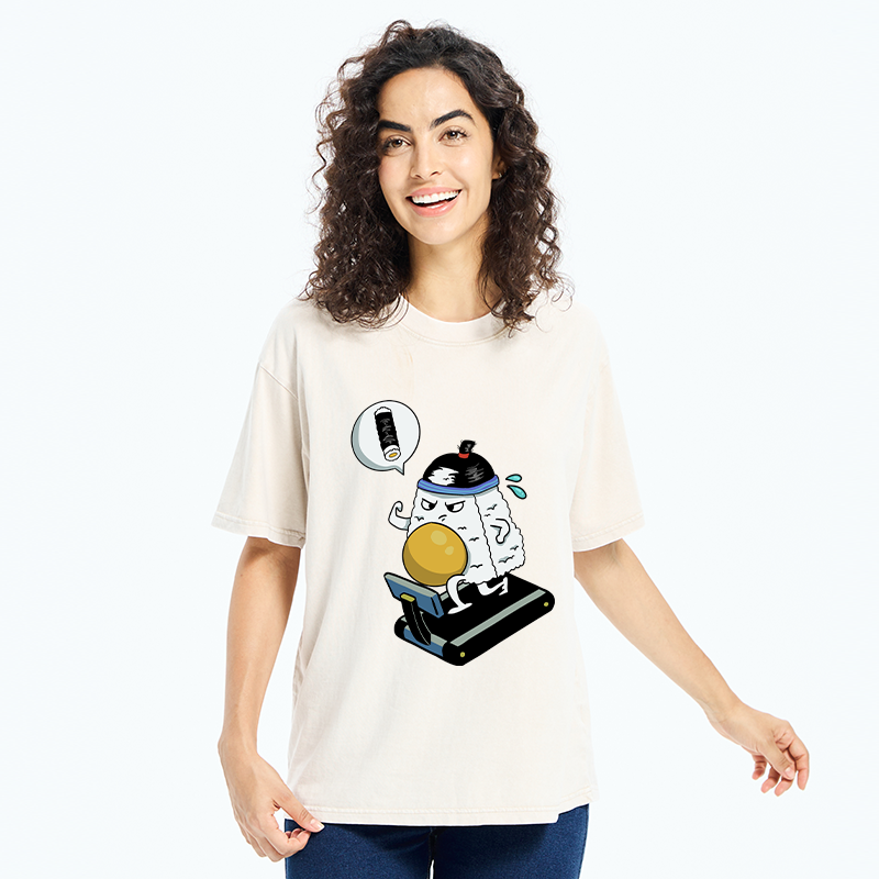   I Wish To Be As Thin As Sushi Washed T-Shirt