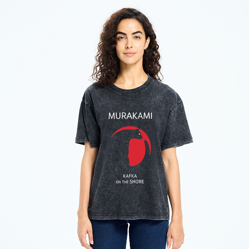  Kafka On The Shore Washed T-Shirt
