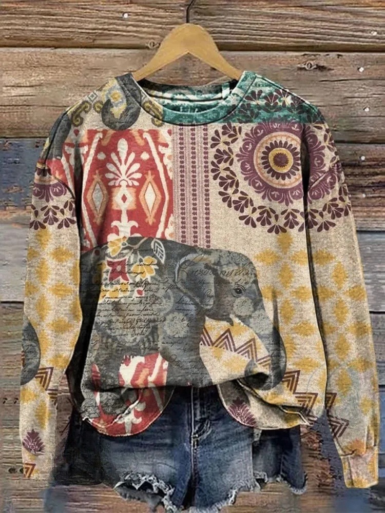Vintage Art Print T-shirt