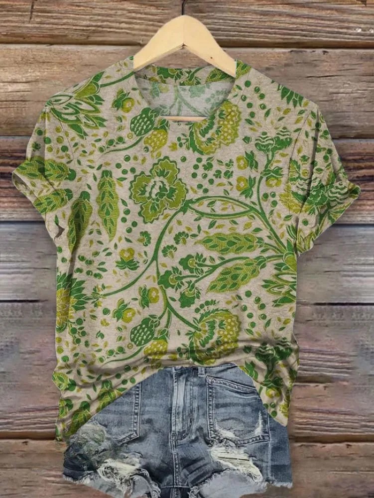 Vintage Art Print T-shirt