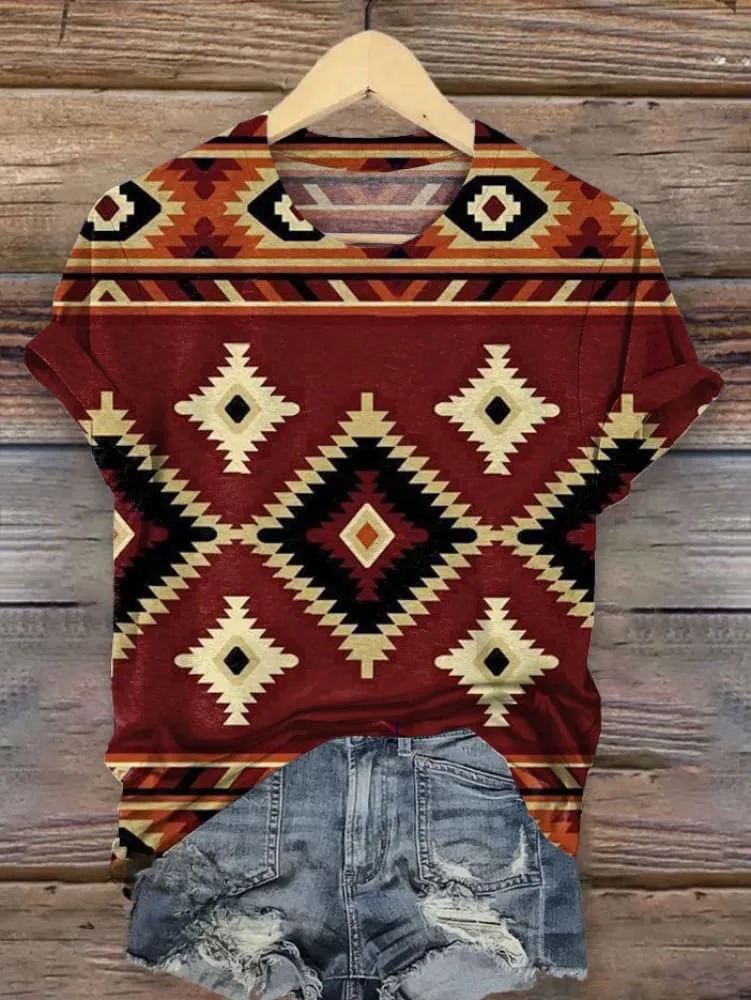 Vintage Art Print T-shirt