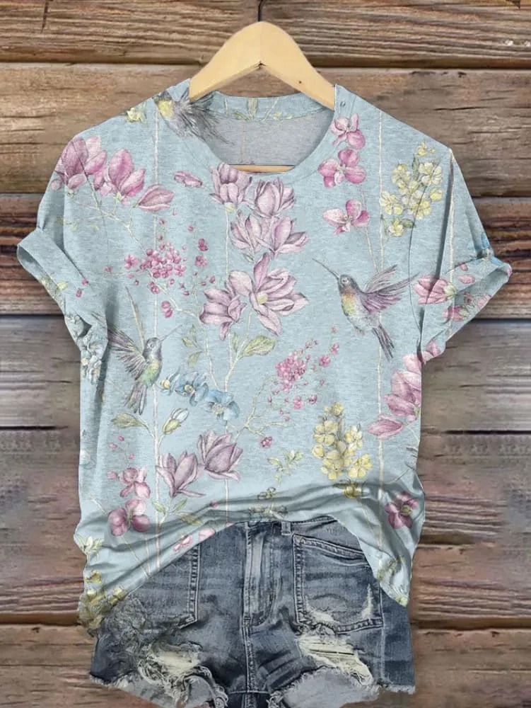 Vintage Art Print T-shirt