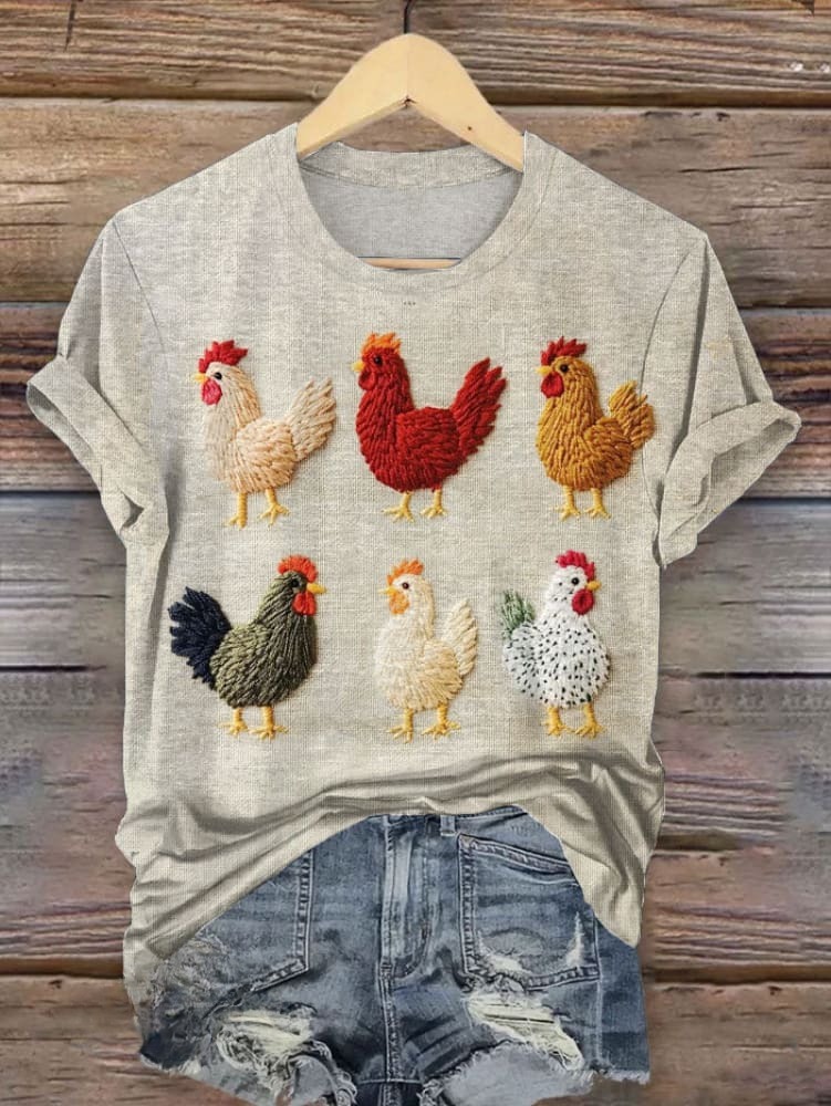 Vintage Art Print T-shirt