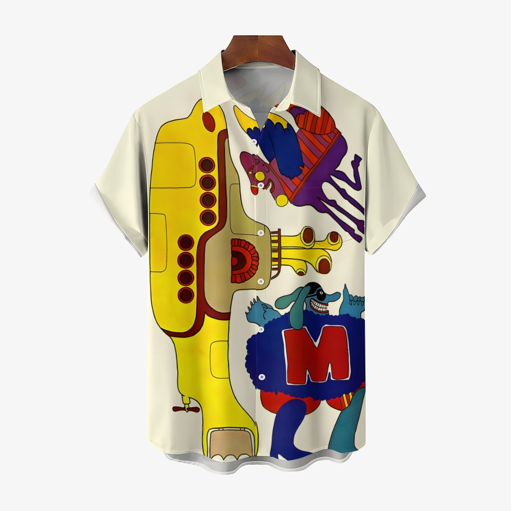 Men's Hawaiian Casual Short Sleeve Shirt 