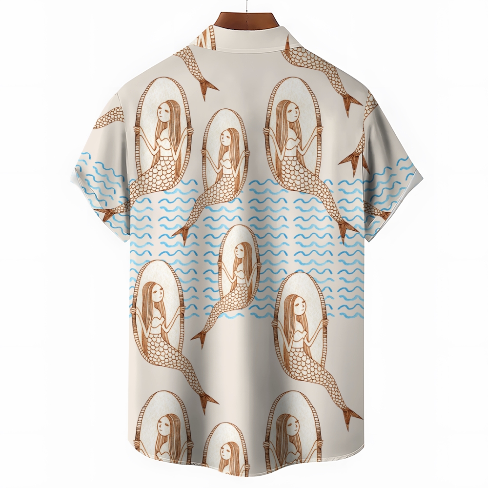 Men's Hawaiian Casual Short Sleeve Shirt 2406001852