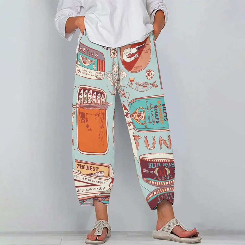 Women's Casual Printed Pants
