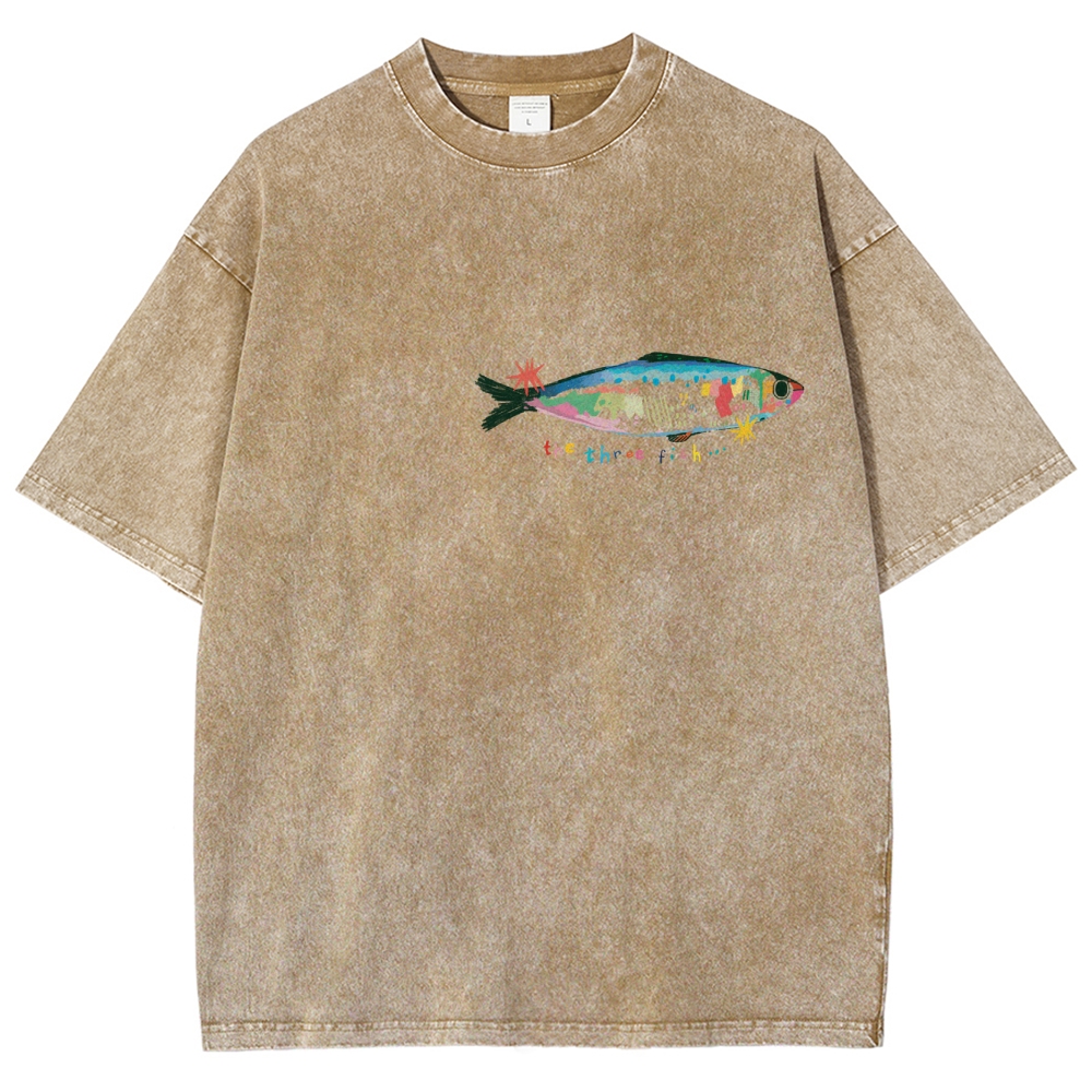 Unisex Fit Washed T-Shirt