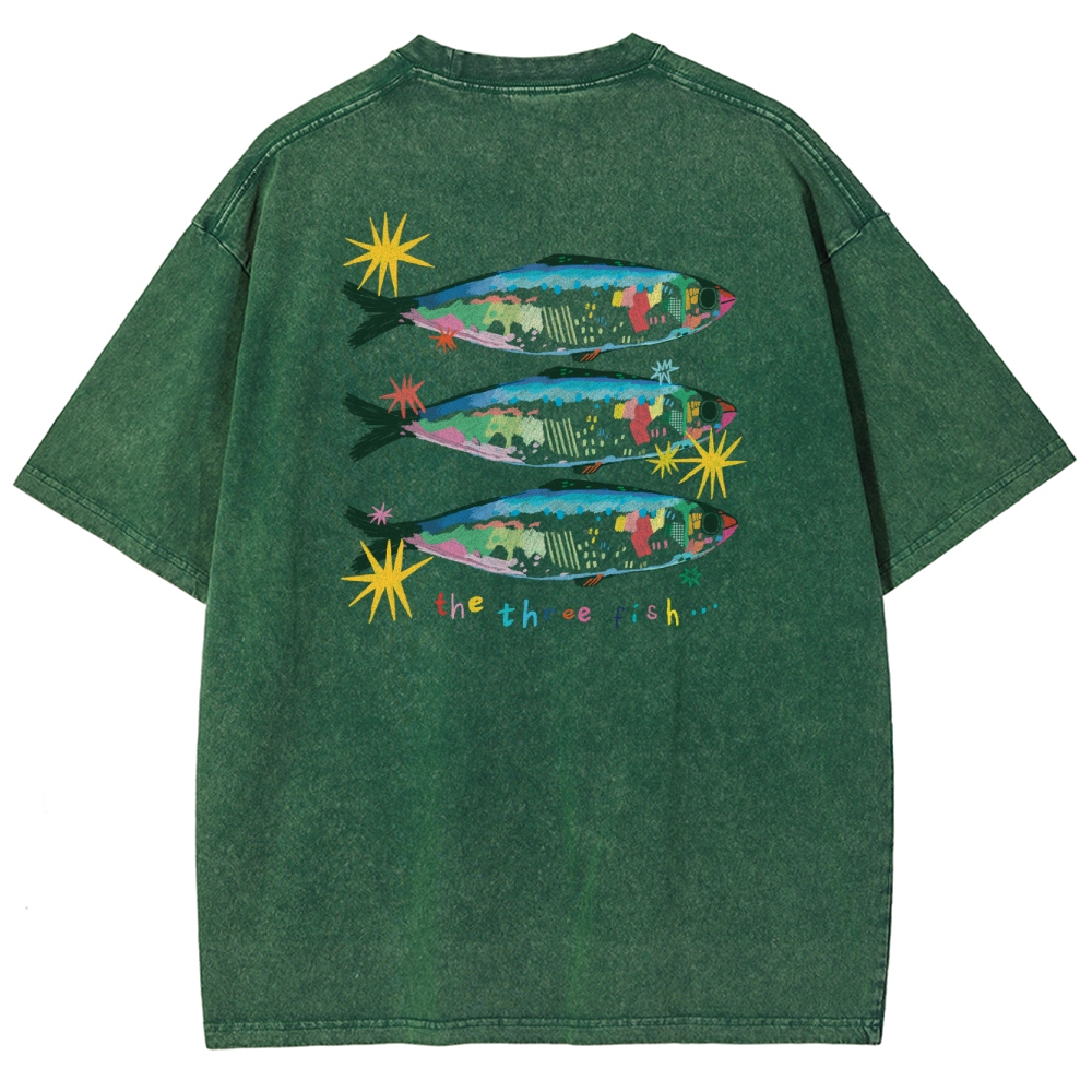 Unisex Fit Washed T-Shirt