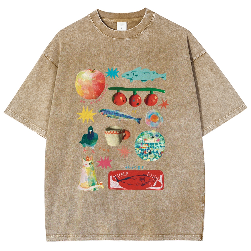 Unisex Fit Washed T-Shirt