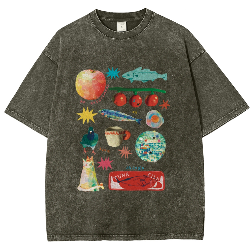 Unisex Fit Washed T-Shirt