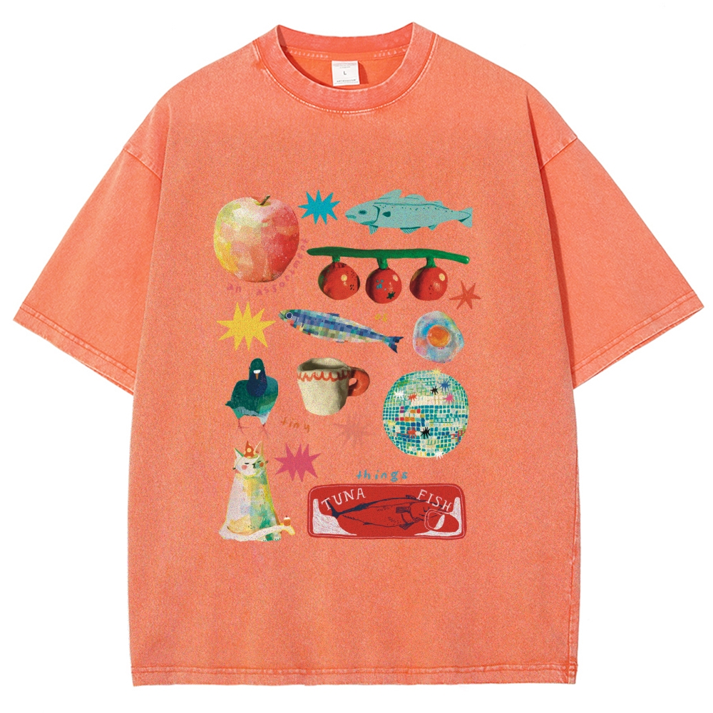 Unisex Fit Washed T-Shirt