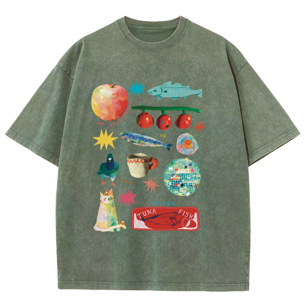 Unisex Fit Washed T-Shirt